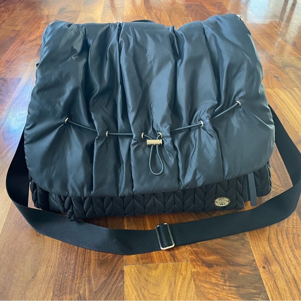 HAPP Levy Diaper Backpack Bag in Black